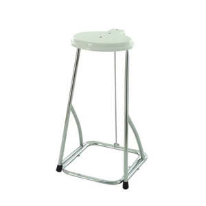 Stainless Steel Rubbish Bag Holder + Pedal