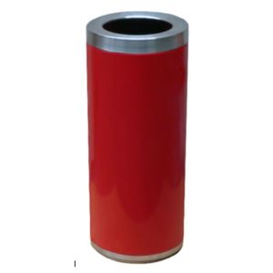 Rubbish Bins: Aluminium/steel indoor/outdoor bin - 48/60 Litre
