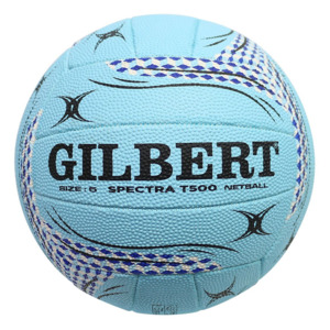 Netballs: Gilbert Spectra T500 Netball Size 5 Blue