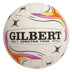 Netballs: Gilbert Spectra T400 Netball Size 4 White