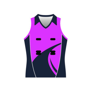 Netball Apparel: Sublimated Sleeveless Netball Top
