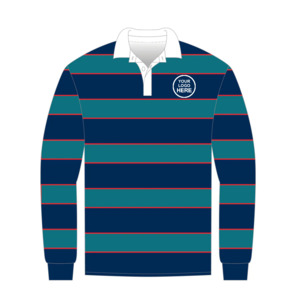 Rugby Apparel: Sublimated Rugby Traditional Longsleeve Jersey