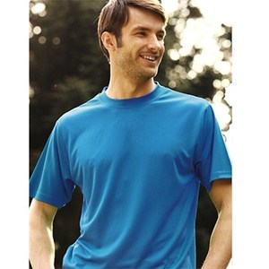 Bocini Plain Polyester Micromesh Tee Adults