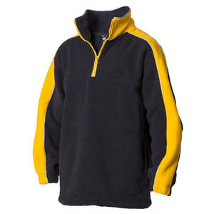 BW 1/2 Zip Contrast Polar Fleece