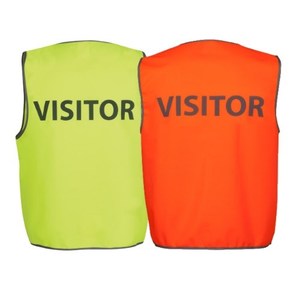 Hi Vis Vests: Adults Hi-Vis Visitor Vest