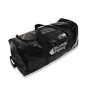 Carry Sacks Sports Bags: Silver Fern PVC Gear Bag With Wheels