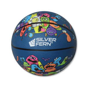 Basketballs: Silver Fern Monster Nylon Wound Basketball Size 3