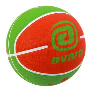 Basketballs: Avaro Club Basketball Orange/Green Size 5