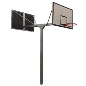 Basketball Systems: Outdoor Heavy Duty Basketball Tower - 2 Way