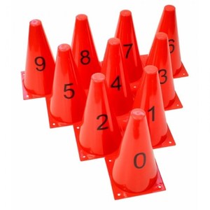 Numbered Cones Set Of 10