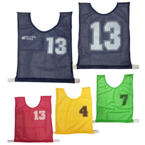 Mesh Basketball Bibs - Set of 10 - Large