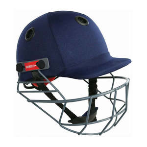 Batting Protection: Gray-Nicolls Junior Elite Cricket Helmet Navy