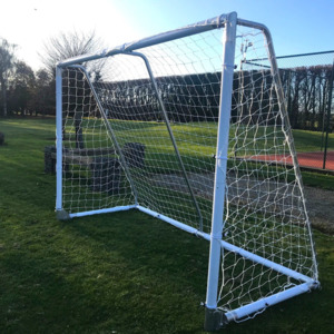 Football Goals Nets: Alpha Hybrid uPVC Alu Match Goal 3m x 2m