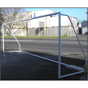 Football Goals Nets: Competition Outdoor Freestanding Soccer Goals - Senior - Pair