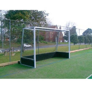 Regulation Size Hockey Goals Pair