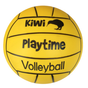 Playground Balls: Kiwisport Yellow PVC Volleyball