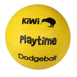 Playground Balls: Kiwisport Yellow PVC Dodge Ball