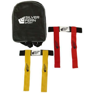 Rugby Training Equipment: Silver Fern Rippa Rugby Set Junior Size