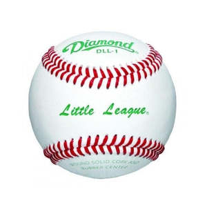 Softball Bats Balls: Diamond DLL-1 Junior Leather Baseball