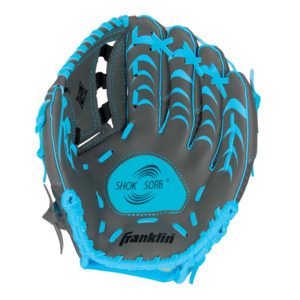 Franklin Shok-Sorb Softball Glove 10.5" Blue