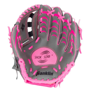 Franklin Shok-Sorb Tee Ball Glove 10.5" Pink
