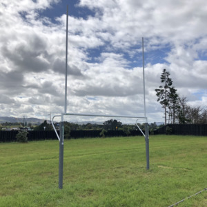 Junior Rugby/Soccer Combo Goals Powdercoated Pair