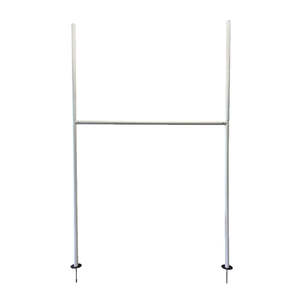 Silver Fern Pvc Junior Rugby Goal Post No Padding