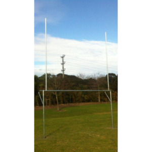 Junior Rugby/Soccer Combo Goals Galvanised Pair