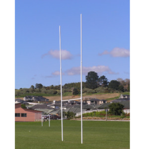 Powder Coated Rugby Posts - Senior - Pair
