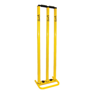 Kookaburra Metal Stumps Yellow