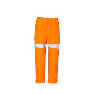 Hi Vis Wet Weather Pants: Syzmik Workwear | Men's Taped Storm Pant | ZJ352