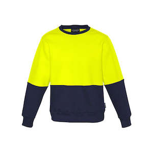 Hi Vis Sweatshirts Hoodies: Syzmik Workwear | Unisex Hi Vis Crew Sweatshirt | ZT475