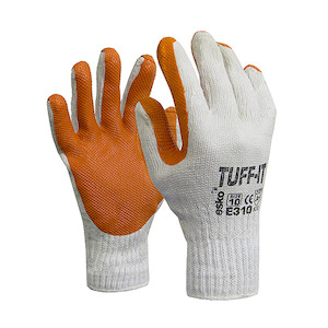 Coated Gloves: Esko | Tuff-It Latex Gloves | 12 Pairs