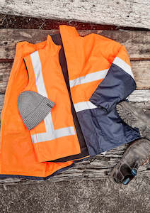 Syzmik | Unisex Hi Vis Waterproof Reversible Vest | ZV228