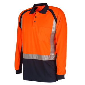 Betacraft Clothing: HI-VIZ LONG SLEEVE POLO | 1677