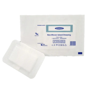 First Aid Kits Industrial Commercial: Island Dressing | 7.5cmx5cm | Single | MID755