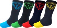 Colour Coded Worksocks 5 pack