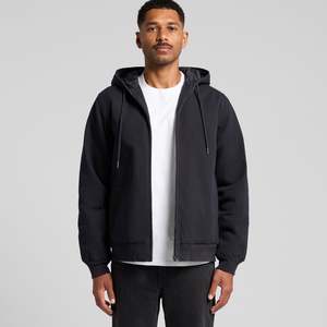 Canvas Bomber Hood Jacket | 5532