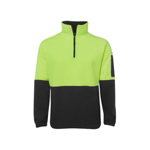 Hi Vis Half Zip Polar Fleece | 6HVPF