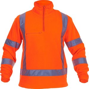 Hi-Vis TTMC X-Back Polar Fleece 1/2 Zip Tunic | PCF1016