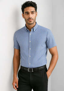 Everyday Workwear: Mens Springfield Short Sleeve Shirt 43422