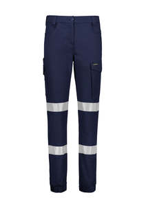 Womens Essential Stretch Taped Cargo Pant - Cuffed | ZP735