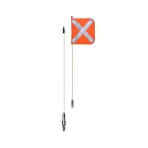 Traffic Management: Non-LED Two-Piece Flag