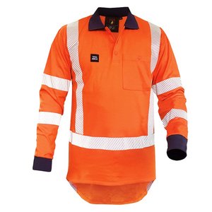 Hi-Vis FR Cotton Polo, 12Cal TTMC D/N, Collar | 840099