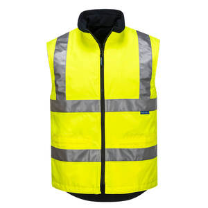 Port West | Hi-Vis Reversible Vest Yellow