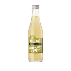ALLGANICS LEMON LIME BITTERS 330ML X 15 – Total Foods