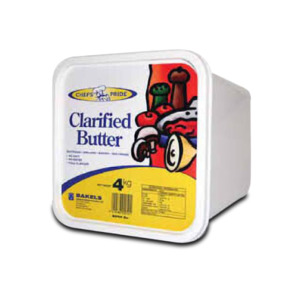 Products: CHEFS PRIDE CLARIFIED BUTTER 4KG – Total Foods