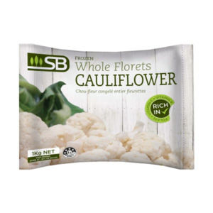 Products: SB CAULIFLOWER 1KG FRZ – Total Foods