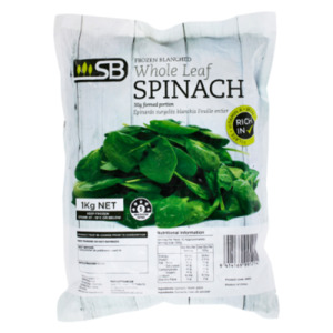Products: SB SPINACH LEAF BALL 1KG FRZ – Total Foods