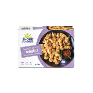 Products: SHORE MARINER CRISPY DELIGHT VEG 12.5G 1KG – Total Foods